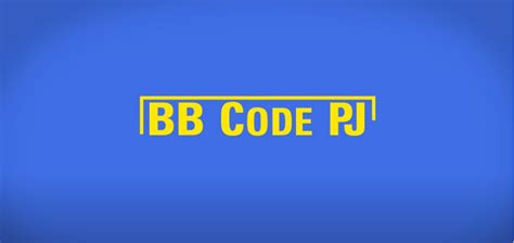 BB codes